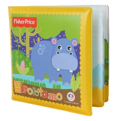 Livro De Banho Ciranda Cultural Fisher-price Hipopótamo Livro De Banho Ciranda Cultural Fisher-price Hipopótamo